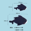 Cold-sensing little whale pillow, Kang Le House Ice Silk Animal doll, custom fabric plush toy, order cartoon details Picture
